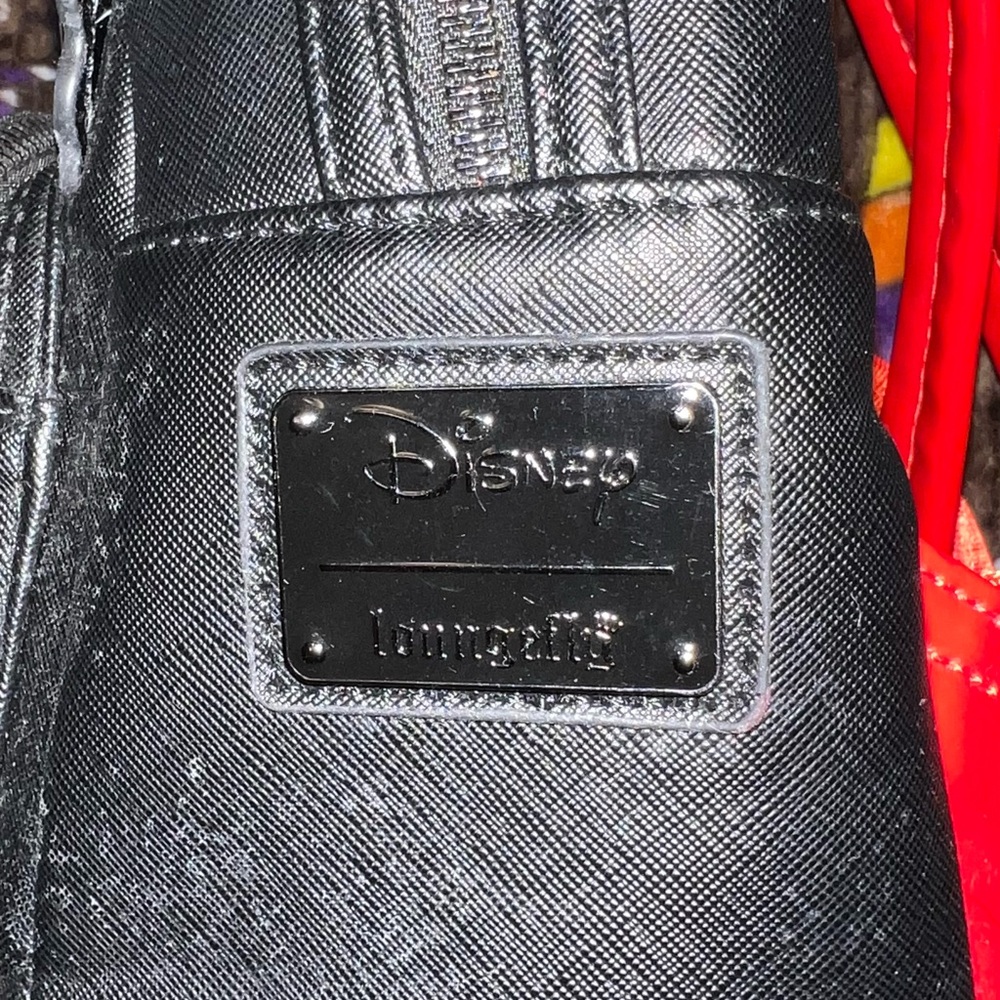 Loungefly Mickey Mouse Kids Backpack - Black and Red - Picture 6 of 9